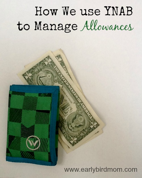 How We use YNAB (You Need a Budget) to Manage Allowances