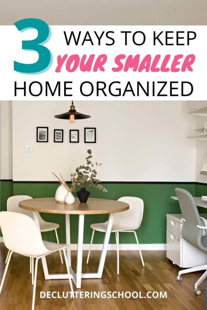 small house organization tips