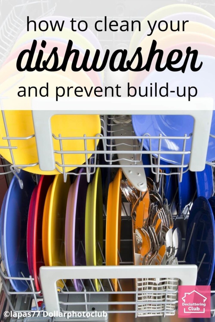 how to clean your dishwasher buildup