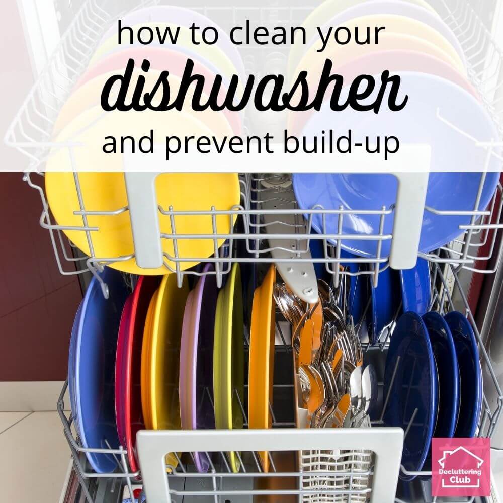 how to clean your dishwasher cover