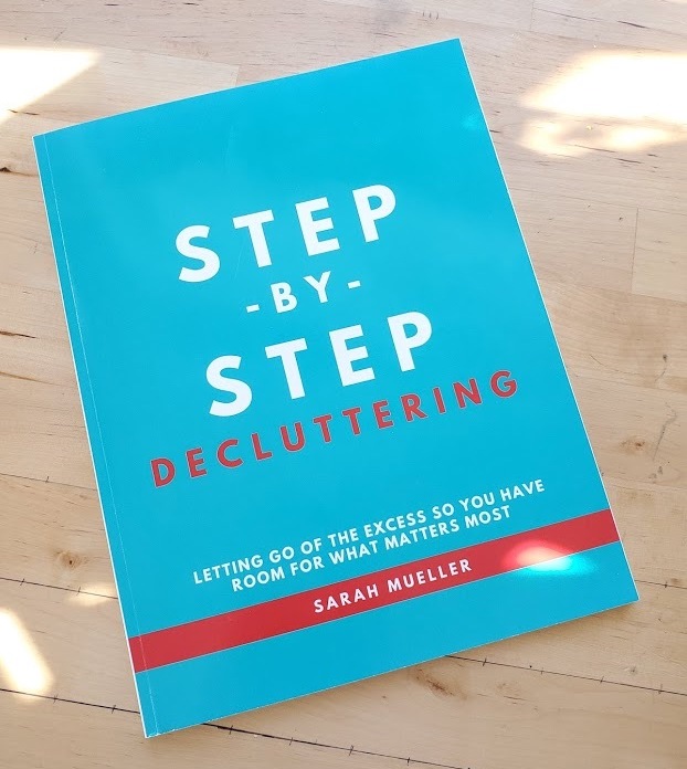 step-by-step decluttering print book