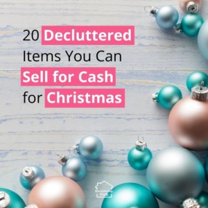 cash for christmas decluttered items cover