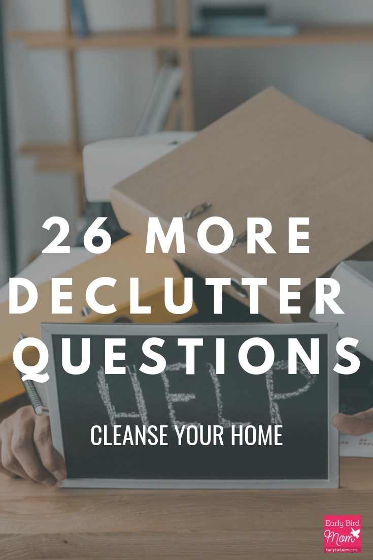  Declutter Questions