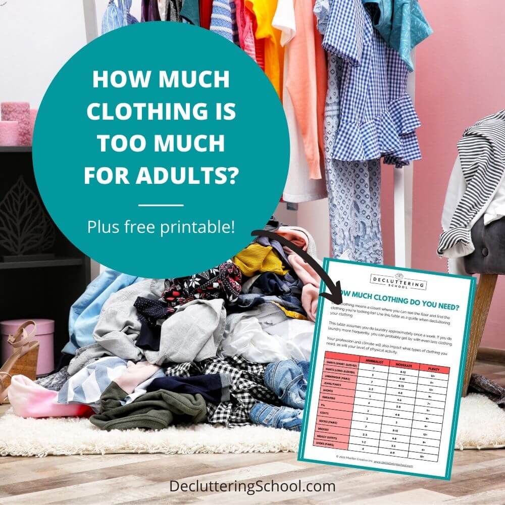 how much clothing adults cover