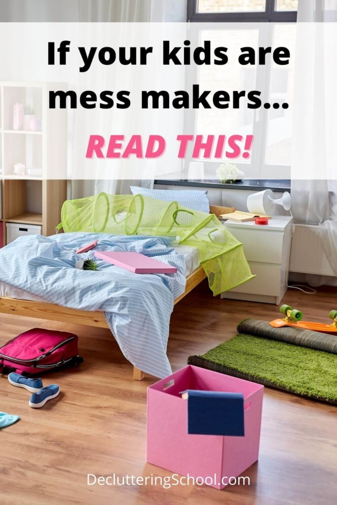 Read this if your kids are mess makers! How to teach your kid to clean up.