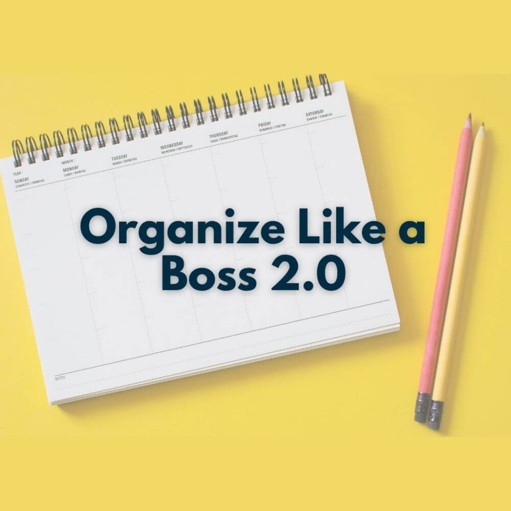 organize like a boss logo cover