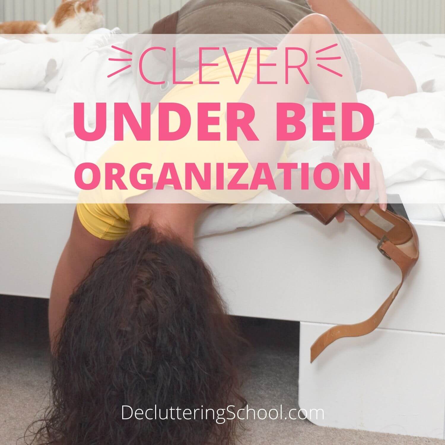 under bed organization ideas cover