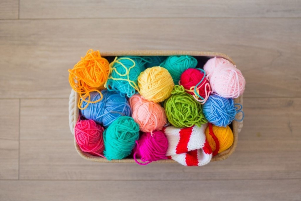 baskets for storing craft supplies