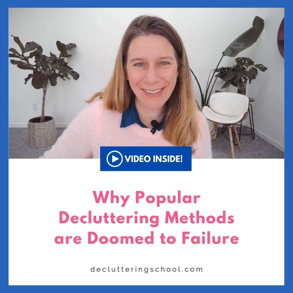 why these popular decluttering methods don't work for everyone