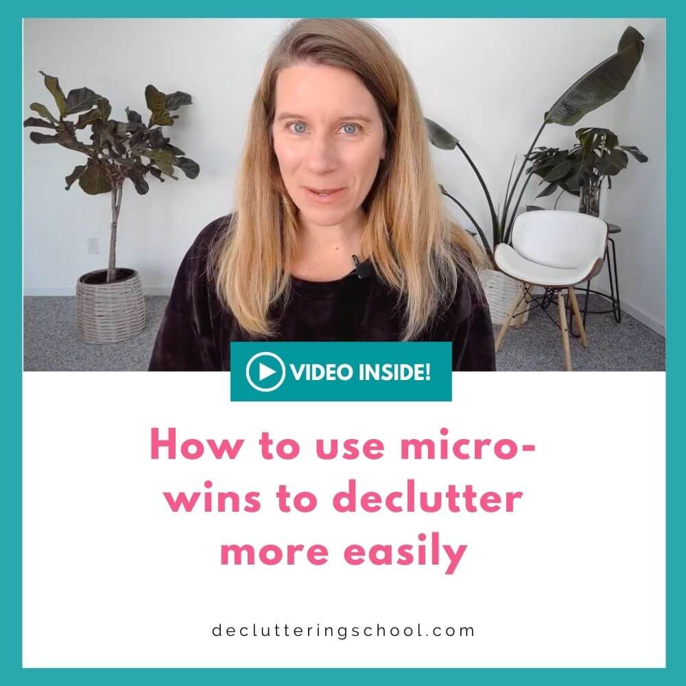 use micro-wins declutter easily cover