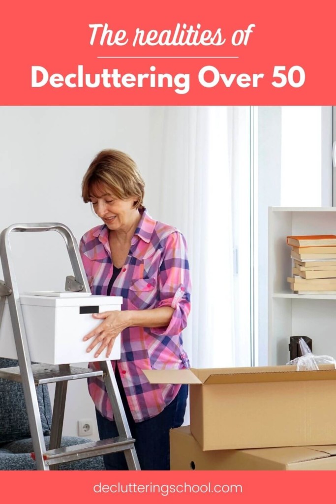 Is decluttering different over 50?