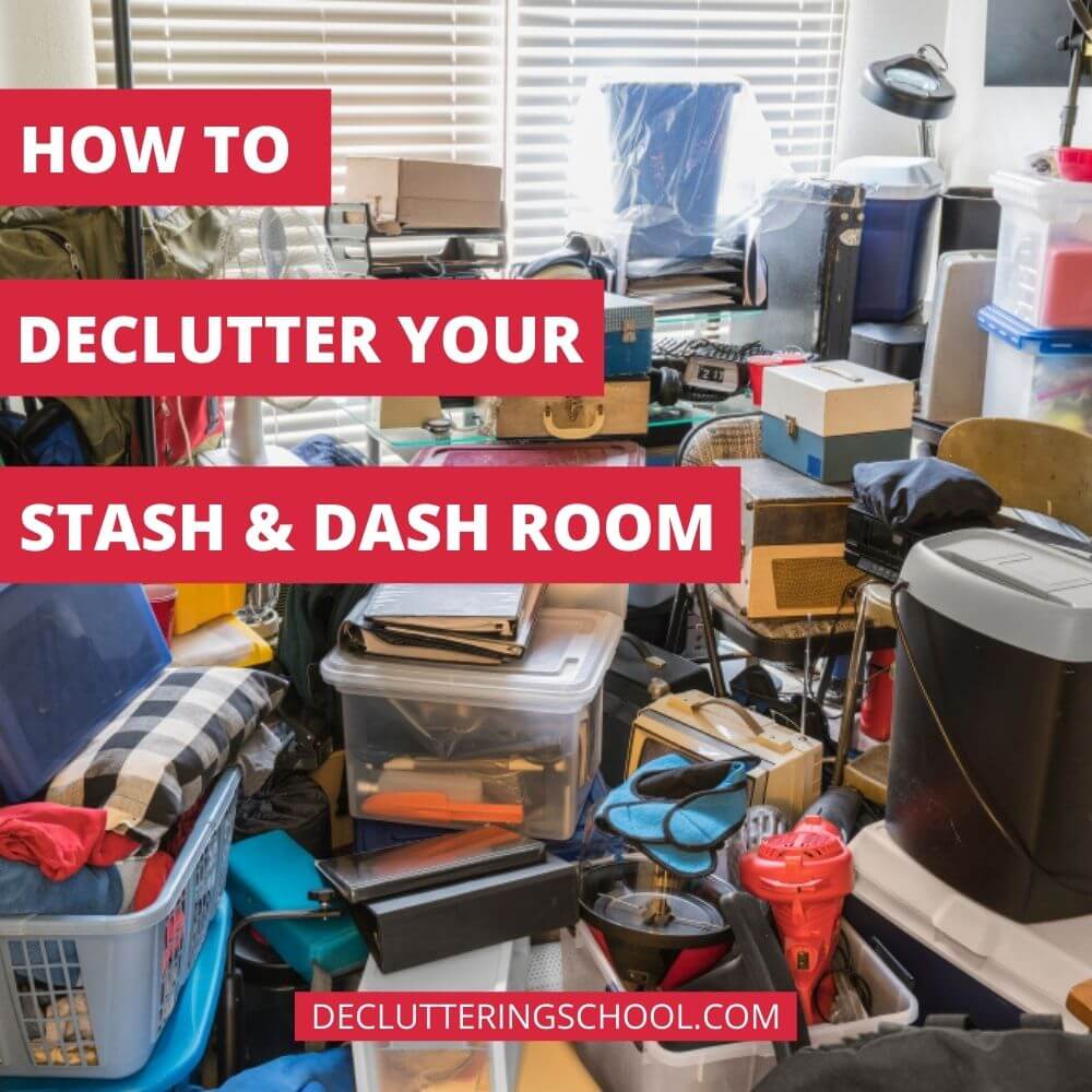 declutter stash and dash room cover