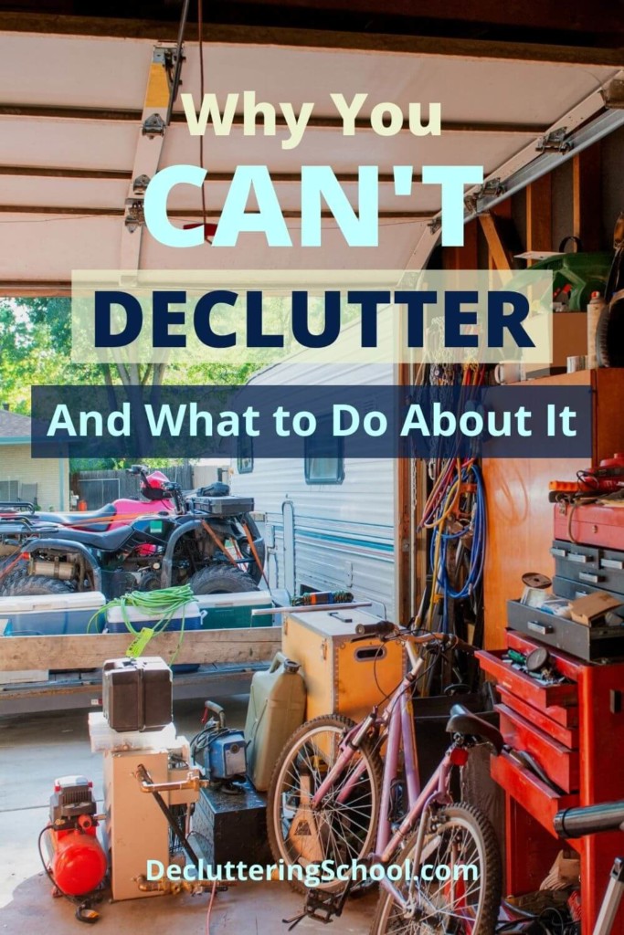 All the decluttering excuses keeping you from taking action. Plus how to overcome them!