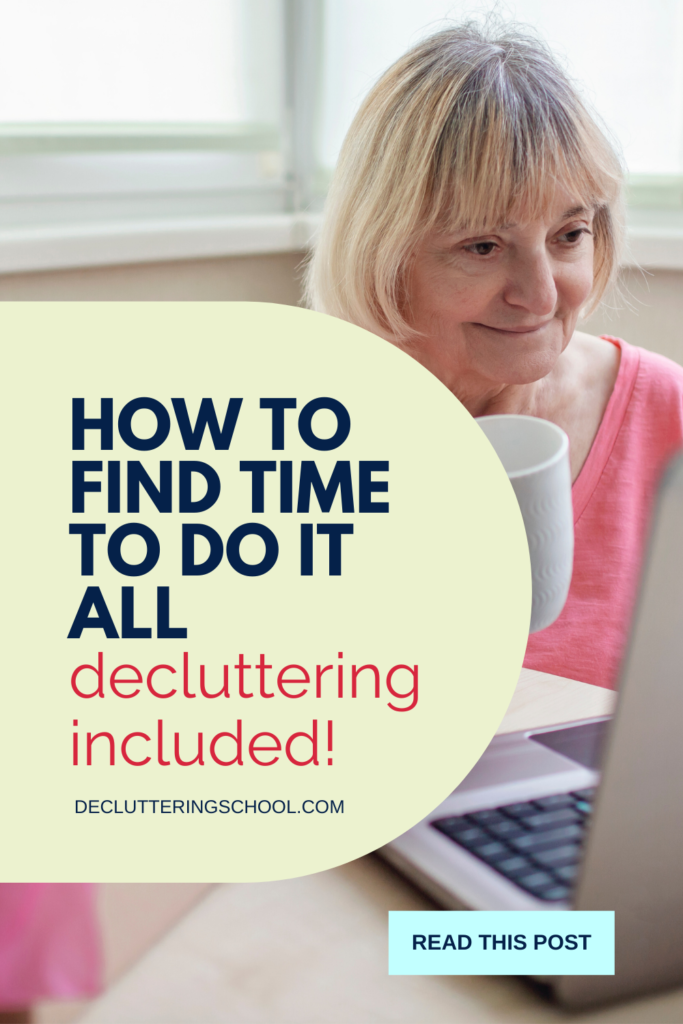 Need help finding the time to declutter your home and do it all at the same time? This video will help!