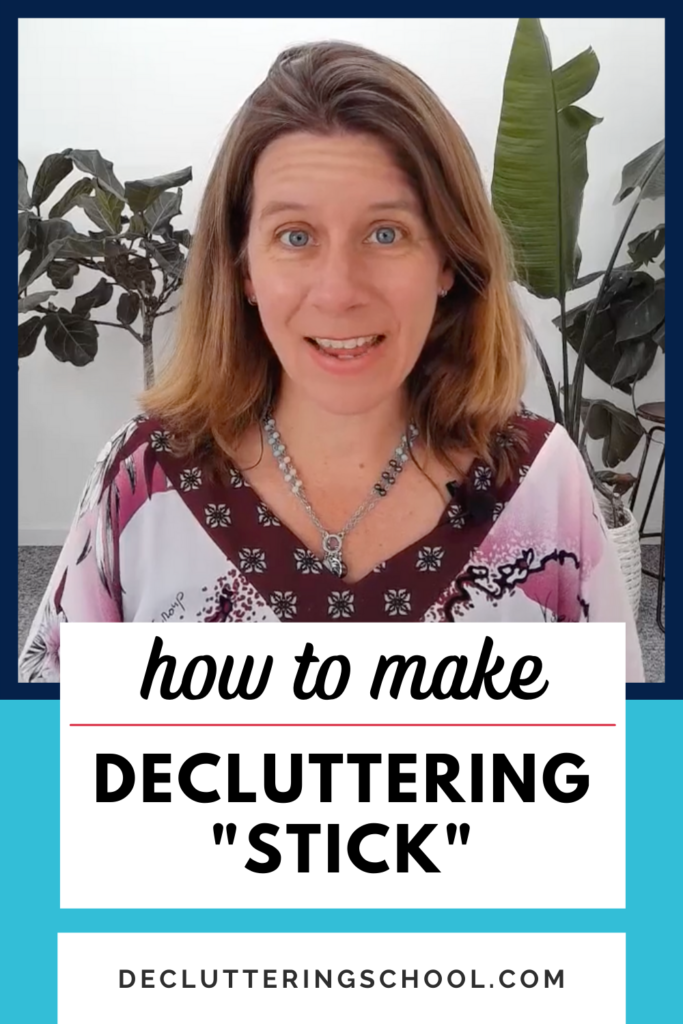 Wondering why your decluttering efforts don't stick? This video post will help you understand why some decluttering efforts fail, and what you can do to remedy that.