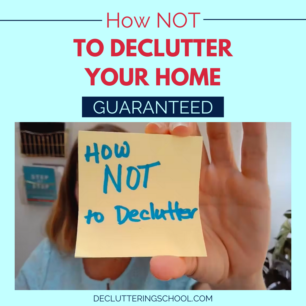 Learn the habits that are keeping you from decluttering your home.
