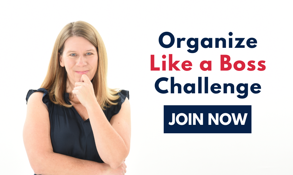 The OLAB Challenge is here! Join to learn how to Organize Like A Boss in 7 days.