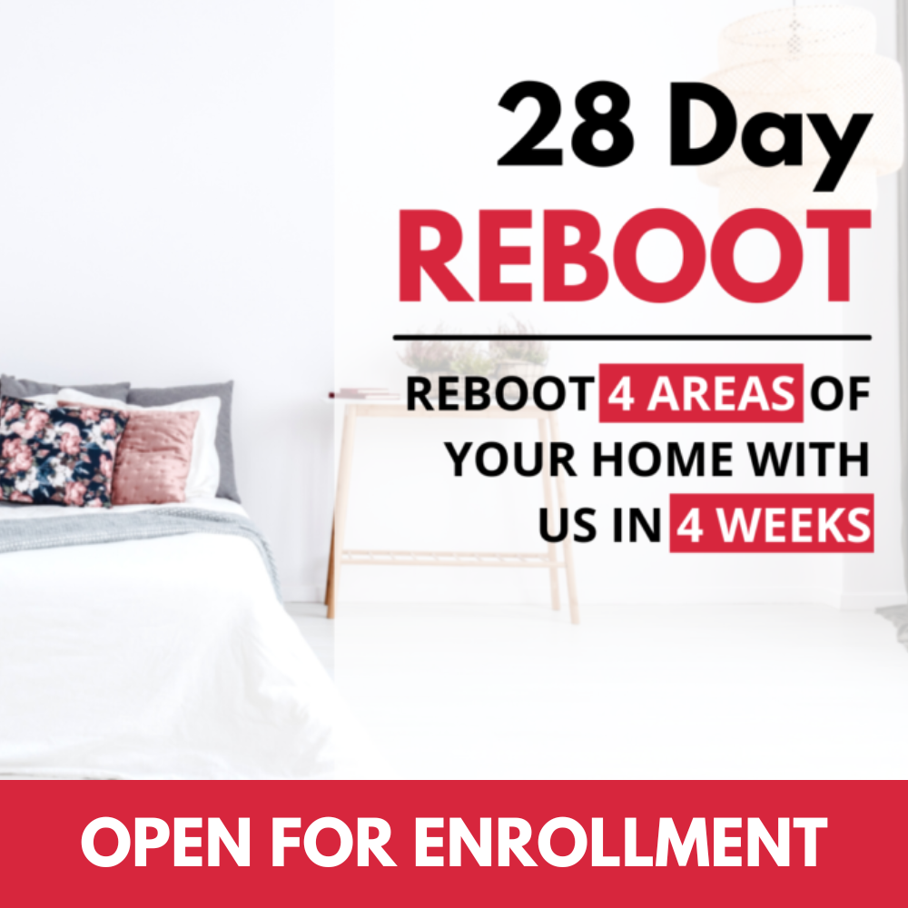 28 DAY REBOOT IS OPEN FOR ENROLLMENT
