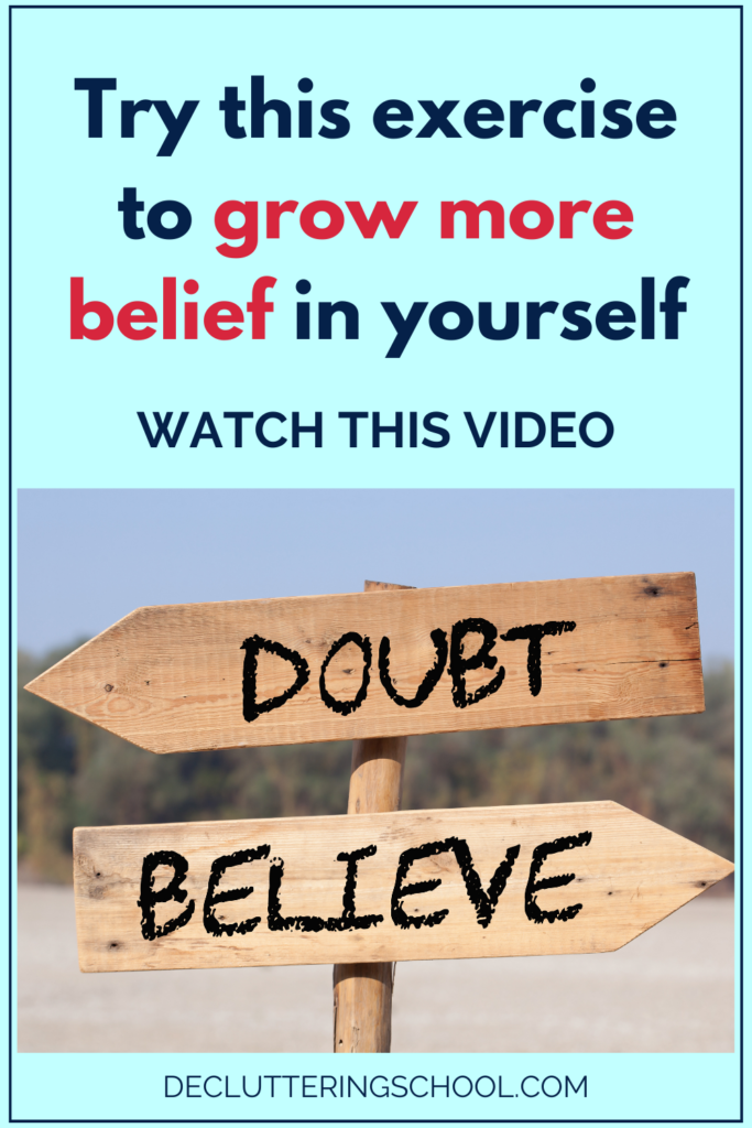 How to grow belief in yourself - and why you should do it before you do anything else.