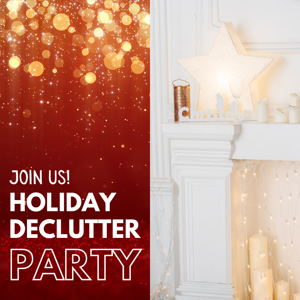holiday declutter party cover